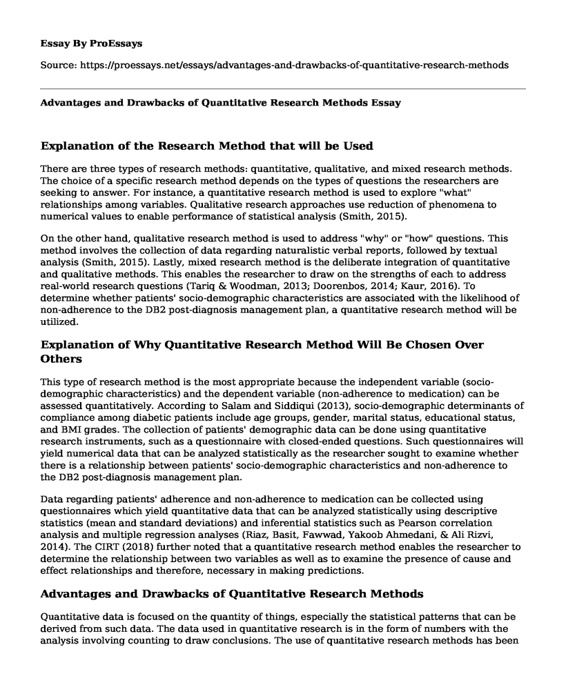 Example Of Methodology Paper
