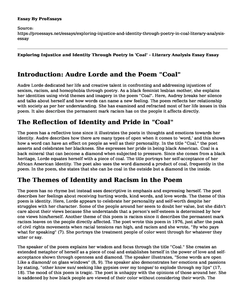 injustice essay pdf