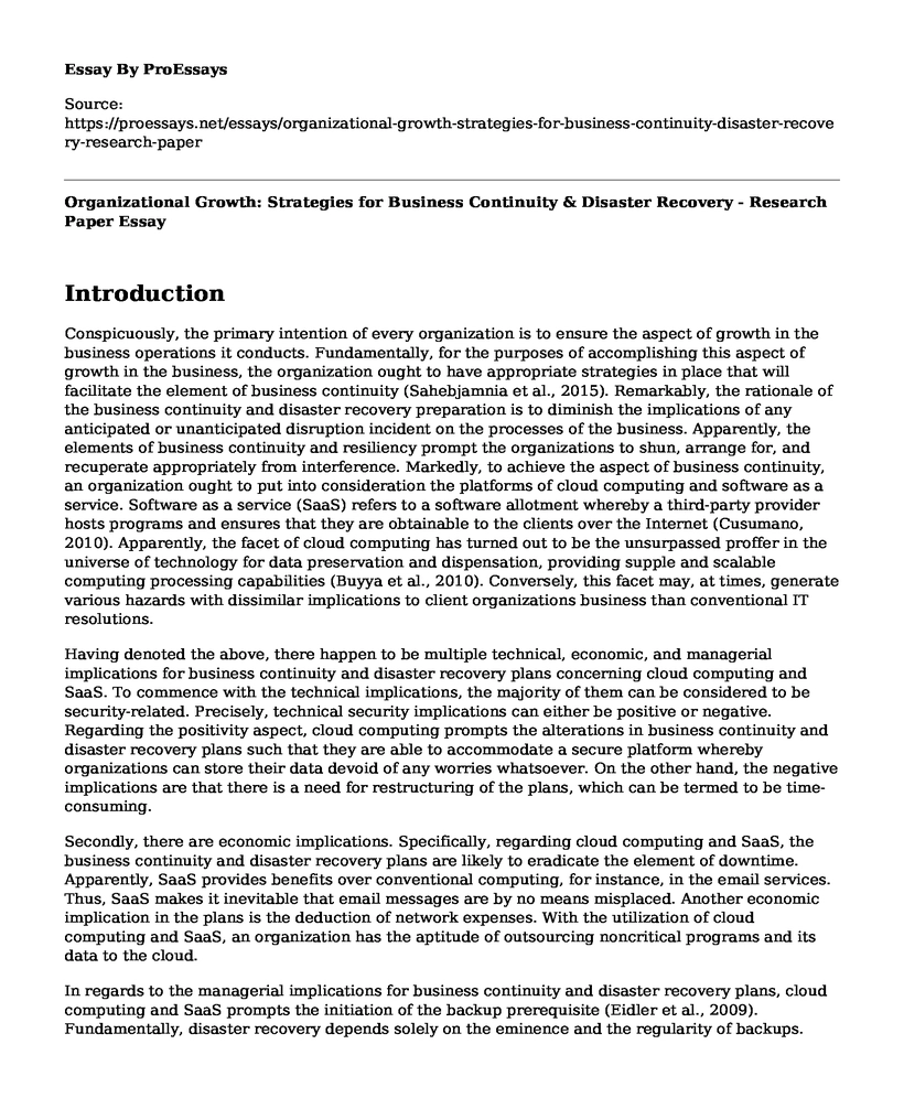 📌 Organizational Growth: Strategies for Business Continuity & Disaster ...