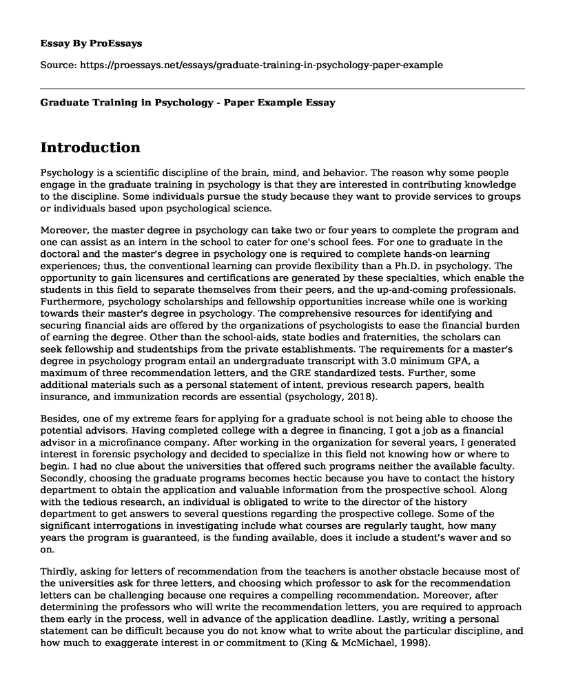  Psychology Paper Example Psychology Research Paper Examples 2022 10 15