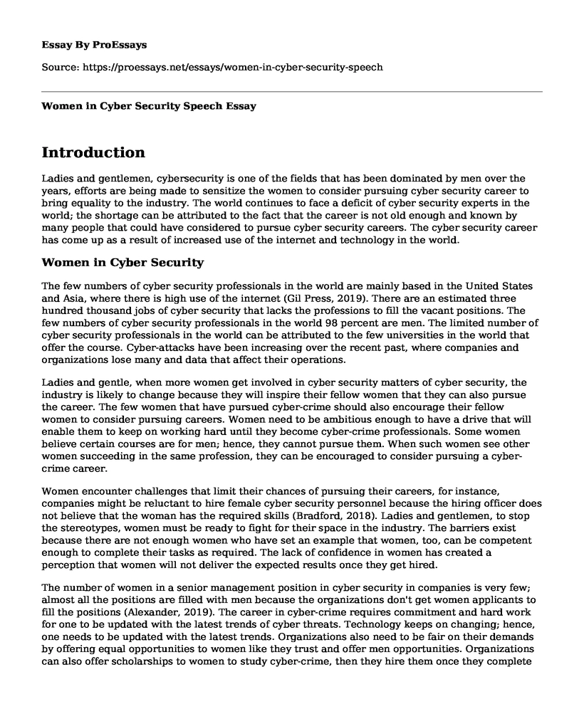 importance of cyber security essay